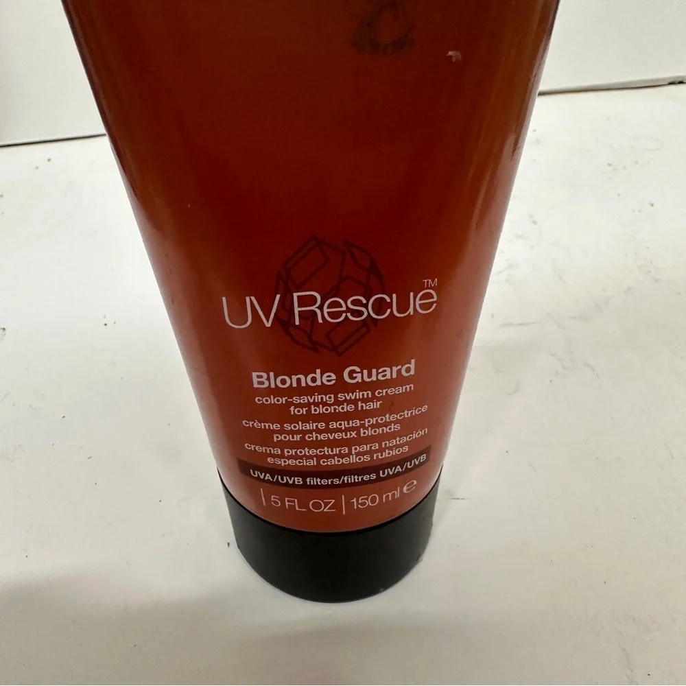 Redken UV Rescue Blonde Guard Color Saving Swim Cream 5 OZ HTF